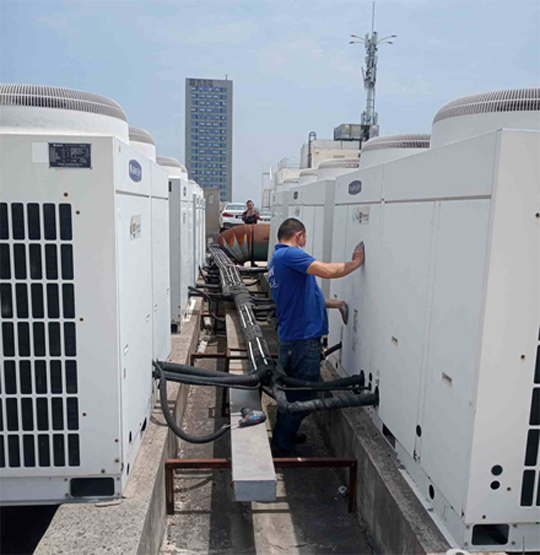 石景山中央空调制热和不制冷系统维修方法